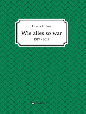 cover image of Wie alles so war